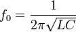 Thomsonschen Schwingungsgleichung